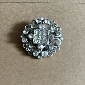 Rhinestone brooch